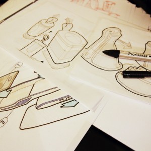 Days of sketching ideation gets the creative juices flowing